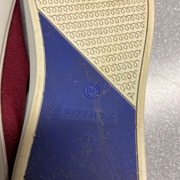 Rothy's Red Slip-On Sneakers - Picture 10 of 10